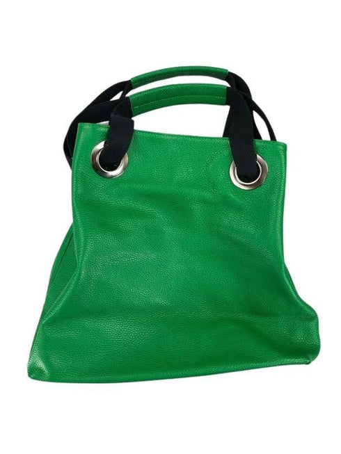 leather shopper
